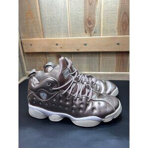 Nike Air Jordan JumpMan Team 2 II SE YouthGold AV5178-200 Size 6Y Womens 7.5